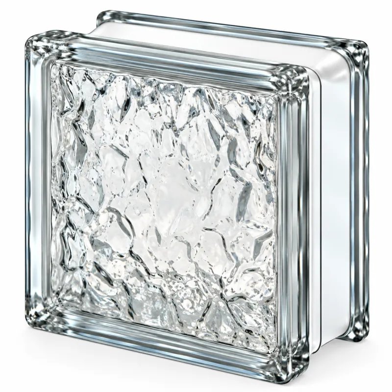 Ice Rock Glass Brick
